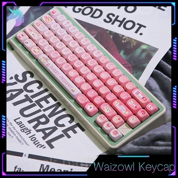 Waizowl Retro Keycaps Mehaaniline Klaviatuur Keycap Gaming Klaviatuurid Keycaps 140Keys MOA PBT Keycaps Klaviatuurid Tarvikud Kingitused