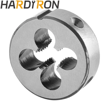 Hardiron Meetriline M8X1 Ring-Threading Surra, M8 x 1,0 Masin Lõng Die Parempoolne