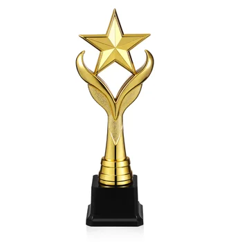 Loominguline Trophy Auhinna Decor Sport Pool Konkurentsi Kuulsus Pentacle Auhinnad ja Karikad Plastikust Võitja
