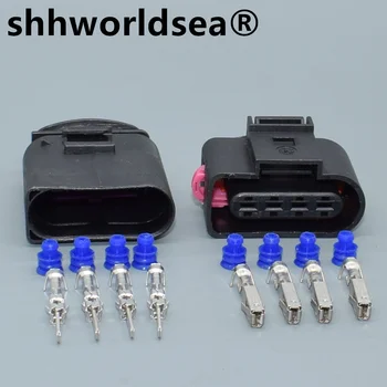 shhworldsea 4 Pin emane Automotive veekindel pistik Süütepool Traat rakmed Plug 8K0973724 Audi A4 A6 VW Golf Passa