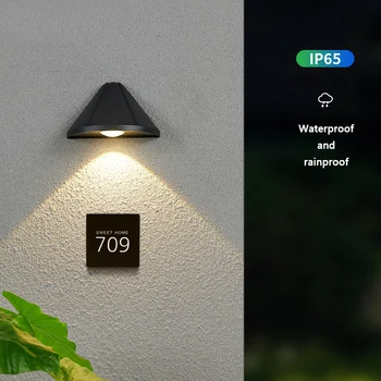 5W LED seinavalgusti Väljas Sise-Veekindel IP65 Veranda Aed Seina Lamp Sconce Rõdu Terrass Teenetemärgi Valgustus Lamp