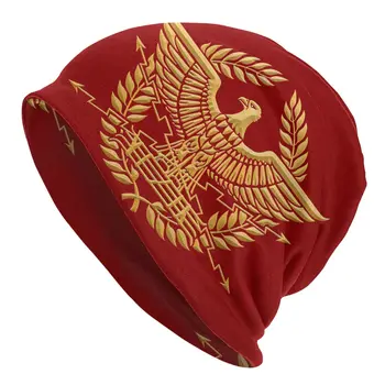 Kuld Rooma Aquila Eagle Kapoti Homme Väljas Õhuke Skullies Beanies Vana-Rooma Impeeriumi Caps Mehed Naised Loominguline Mütsid