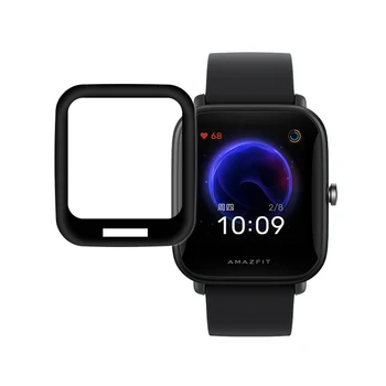3D Kaardus Serv Pehme kaitsekile Smartwatch Täielikult Katta Kaitse Amazfit Piiripunkti U/Pro/Pop Smart Watch LCD Screen Protector