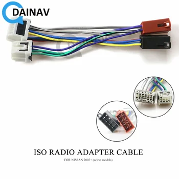 12-120 ISO-Raadio Adapter NISSAN 2003+ (valige mudelid) Juhtmestiku Pistiku Viia Loom-Kaabli Pistik