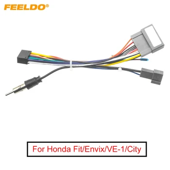 FEELDO Car Audio DVD Mängija 16PIN Android Power Cable Adapter Honda Fit 2021 Raadio Juhtmestik