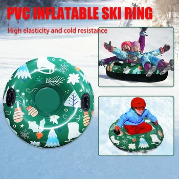 Jõulud Teemastatud PVC Ski Ringi Täispuhutav Ski Ringi Kõrge Elastsus ja Külm Vastupanu Täispuhutav Ski Ringi mereannid