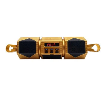 Mootorratta MP3-Mängija Lenkstangi Bluetooth Kõlar Muusika FM Raadio Veekindel Reguleeritava Bracket Bike Audio Stereo 12V