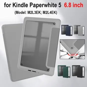 Magnet Smart Cover PU Nahk Folio Stand Case For Amazon Kindle Paperwhite 5 11. Põlvkonna 6.8 tolline E-book Reader Funda