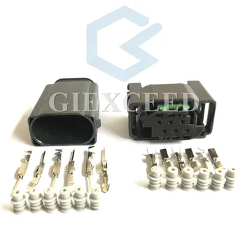 6 Pin 1-967616-1 7M0 973 119 Naine Mees Gaasipedaali Pistik BENZ BMW Throttle Valve Sensor Socket Connector