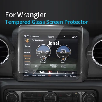 Näiteks JEEP Nääkleja 8.4 tolline 2023 Touch Screen Protector Karastatud Klaasist kaitsekile Carplay Video Auto Auto Välisilme Tarvikud