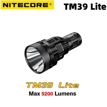 NITECORE TM39 Lite Taskulamp LUMINUS SBT-90 GEN2 LED on OLED Ekraan Laetav tala visata 1500meters Jahindus Väljas SerchLight