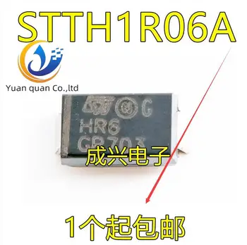 20pcs originaal uus STTH1R06A SMA STTH1R06 ekraani HR6 alaldi diood