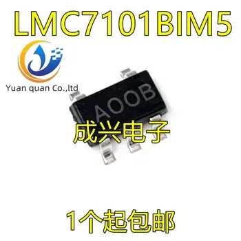 30pcs originaal uus LMC7101BIM5X LMC7101BIM5 LMC7101 AOOB SOT23-5 IC chip