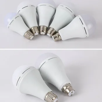 LED Avarii Pirn E27/B22 Smart Lamp 7/9/12/15W LED Valgustus Pirn Laetav Aku Valgustus Väljas Telkimine Lamp 85-265V