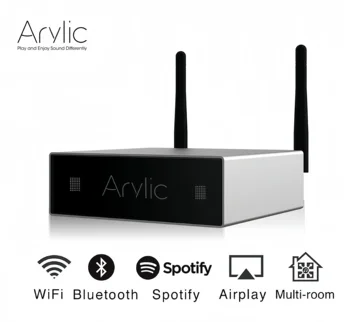 Arylic A50 Kodus WiFi Digitaalne Võimendi Vastuvõtva Vastuvõtja Digitaalse Multi-Room Multi-Tsoon Võrgu Kodu Automaatika-Audio Võimendi