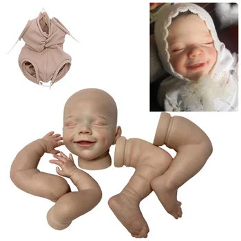 Attyi 20-Tolline aprill Tahke Silikoon Bebes Uuestisündinud Komplekt, Käsitsi Maalitud Kokkupanemata Nukk Osad кукла реборн