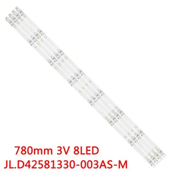 LED-Taustvalgustuse ribad Hisense JL.D42581330-003AS-M 43H6E H43A6100 43RGE JHD425S1U51-T0 Panasonic TH-43FX500C HISENSE43-4X8