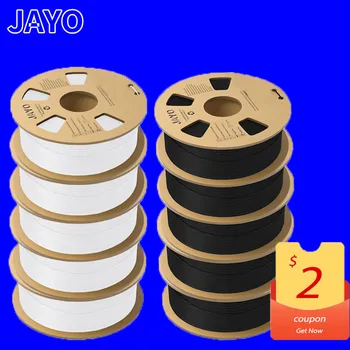 JAYO 3D Printer PLS/PETG/ABS Hõõgniidi 1.75 mm+/-0.02 mm 10 Rullides 3D-Printimine Ringlema Materjalide mittetoksiline 3D-Printer&3D Pliiats