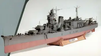 1/280 WWII Oyodo Klassi Lahingulaev Kerge Cruiser Sõjalaev 3D Paber Mudel
