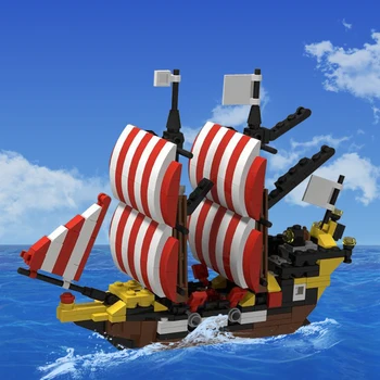 KES UUSI Piraat Imperial Kariibi mere Laeva ehitusplokk Mudel Mini Black Pearl Pirate Ship Building Block Mänguasi Keskaja piraatlaeva