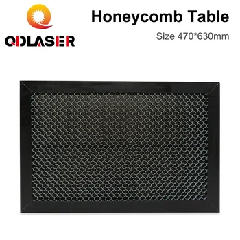 Honeycomb plaat tööpind 630*470 mm, plaadi platvorm tolline suurus saab kohandada, laser osad CO2 laser graveerimine masin
