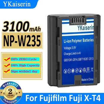 3100mAh YKaiserin Aku NP-W235 NPW235 Jaoks Fujifilm Fuji X-T4 XT4 GFX 100S VG-XT4 Vertikaalne Hoie Bateria