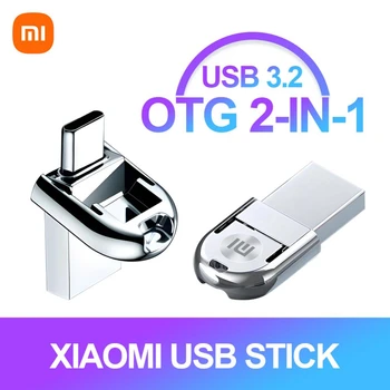 XIAOMI USB 3.0 Flash Disk kiire Tüüp-C Usb Pen Drive 2 1 1 TB Metallist PenDrive 2TB Mälu usb Andmete Salvestamise Device0