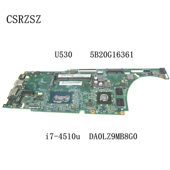 Lenovo Ideapad U530 Sülearvuti emaplaadi koos i7-4510u DA0LZ9MB8G0 5B20G16361 Testitud