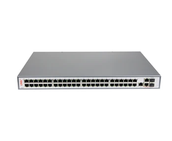 PoE switch, 48*10/100M PoE ja 3*10/100/1000M RJ45 ja 2*1000M SFP combo port 600W toide 48V PoE võrgu ethernet switch