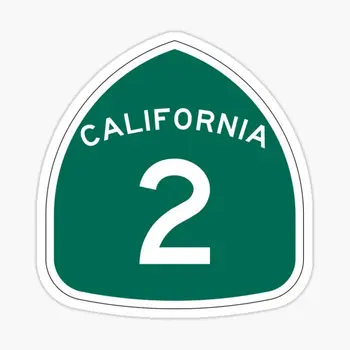 California State Route 2 5TK Auto Kleepsud Printimine Seina, Naljakas, Tuba Decor elutuba Külmkapp Armas Poiss Akna Peace