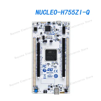 NUCLEO-H755ZI-Q KÄE STM32 Nucleo-144 arengu pardal STM32H755ZI MCU, PRAKTISEERIJATELE, toetab Arduino, ST Z