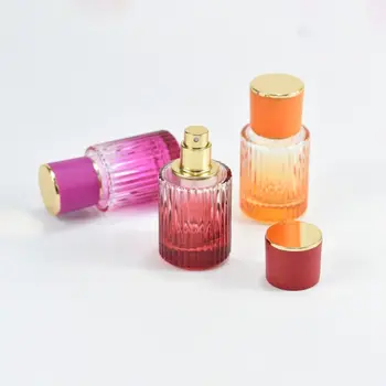 Lahtiselt Parfüümi Tühi Pudel Reisi 30ML Värvi Klaas Spray Pudel Korduvtäidetavaid Kosmeetika Konteiner Pihusti
