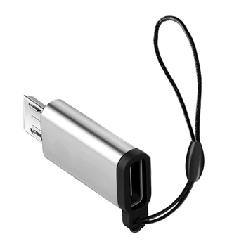 C-tüüpi Naine, et Micro-USB-Mees Laadimine & Data Sync USB-C-Micro-USB Adapter Y3ND
