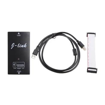JLink V9 Emulaator Adapter Juhatuse STM32 - USB JTAG Emulaator Siluri Programmeerija Toetada KEIL-IAR ADS - V9 KÄE Emulaator Must