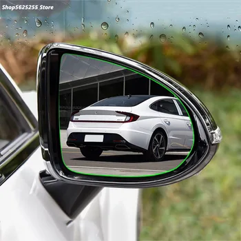 näiteks Hyundai Sonata 2020 2021 2022 Tarvikud Auto Rearview Mirror Vihma-tõend Helkur Veekindel Anti-fog Film Car Styling