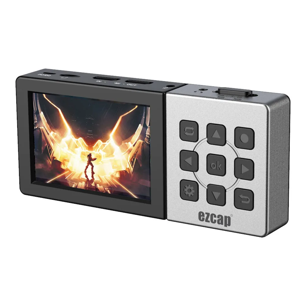 Ezcap 273 HD 1080P Video Recorder Lahtrisse Kantav Mäng Kogumise Kast koos 3,5-Tolline LCD-Ekraan, 1080P 60fps Mängu Capture Seade - 1