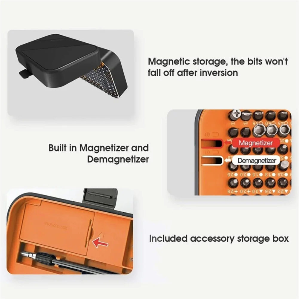 130pcs Täpsusega Magnet Kruvikeeraja Bit Komplekt 120 Bitti 10 Tööriistade Remont Vahend Arvuti Sülearvuti Vaata Telefon - 3