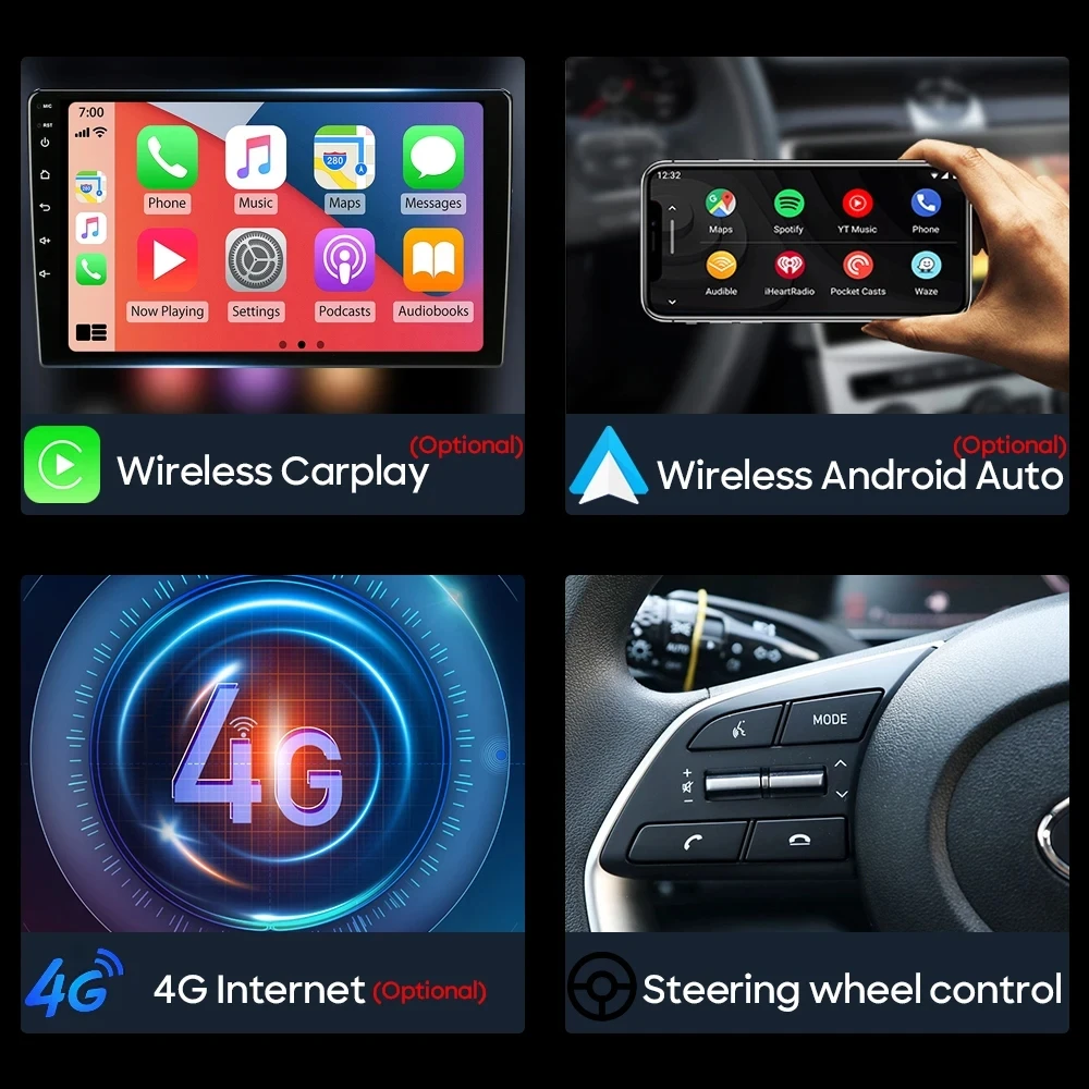 Auto Heli Android NISSAN X-TRAIL X-TRAIL T32 QASHQAI 2 J11 2013-2017 Mms 2 din Center DSP 5G Wifi DVD Carplay Ekraan - 1