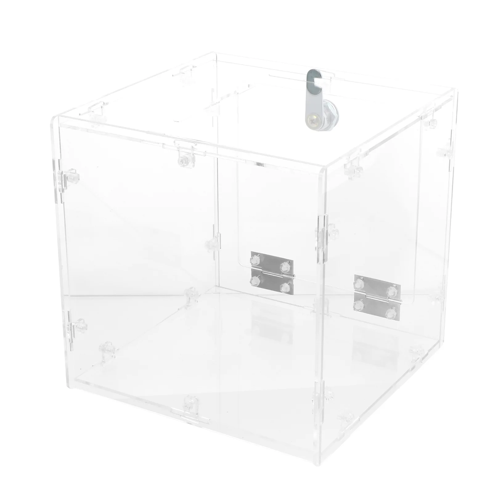 Selge Suggestion Box Valimiskasti Lukk DIY Assamblee Pilet Box Konteiner Multifunktsionaalne Ladustamise Kasti Boonus Loosimine - 1