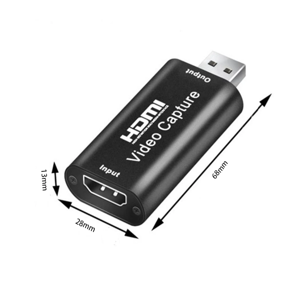 4K HDMI-Ühilduva Video Capture Card Streaming Juhatuse Pildista USB 3.0 1080P Kaardi Grabber Diktofon Kast PS4 Mängu DVD-Kaamera - 4