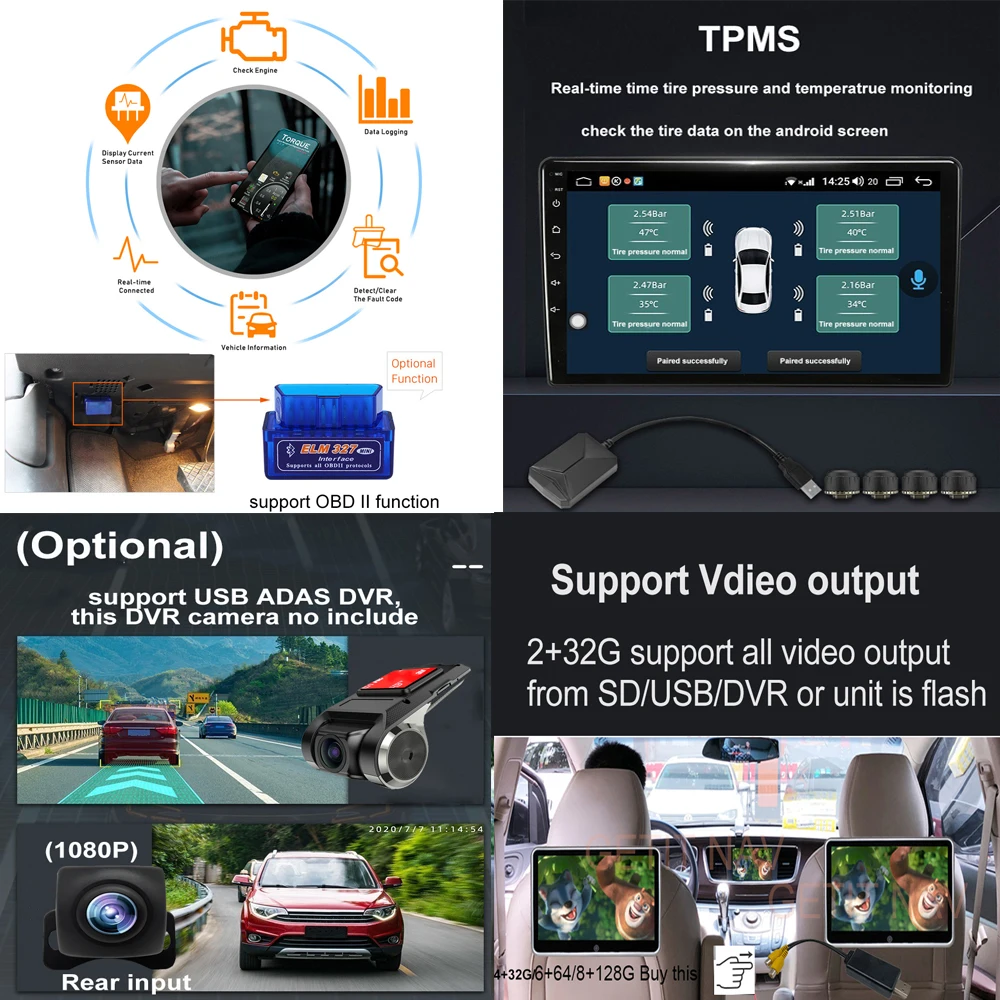 DSP IPS Auto Raadio WIFI Jaoks Nissan Qashqai J11 X-Trail 3 T32 2013-2017 Auto Multimeedia Carplay GPS-i 2 Din Nr DVD - 2