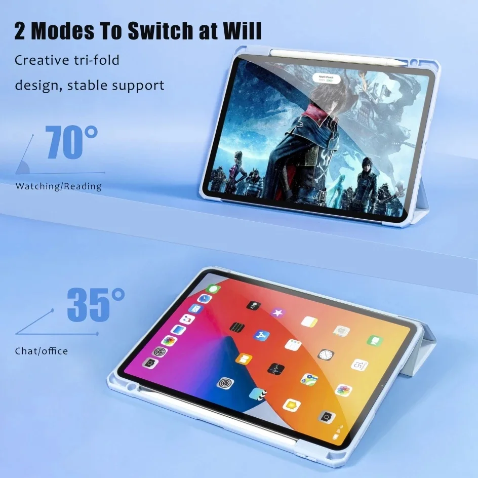 Akrüül Selge kate Samsung Galaxy Tab A9 Pluss 11 2023 S9 FE A8 10.5 S6 Lite 10.4 S9 S7 FE Pluss S8 Pluss 12.4 A9 A7Lite - 1