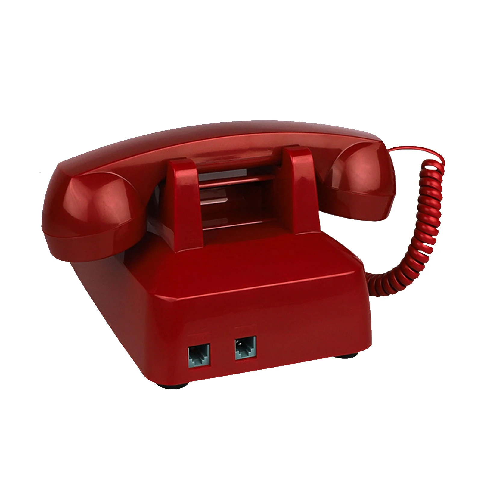 Lauatelefoni Telefonid Kodu Asukoht Hotel Kooli Juhtmega üherealine Raske Desktop Basic Telefon Pensionärid Retro Classic Telefon - 3