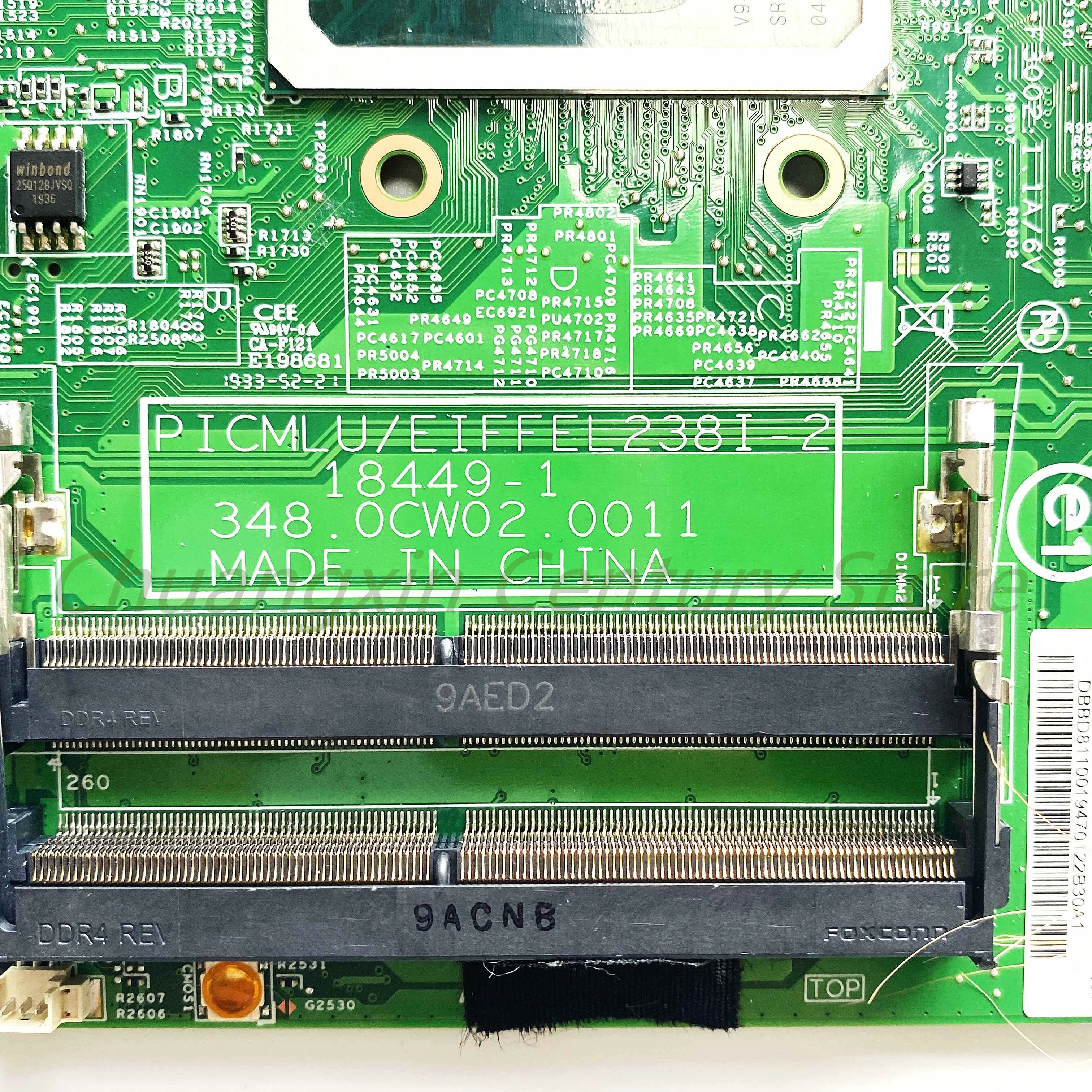 Sobib Acer Aspire C24-865 sülearvuti emaplaadi 18449-1 koos I3-10110U CPU 100% Testitud Täielikult Töö - 3