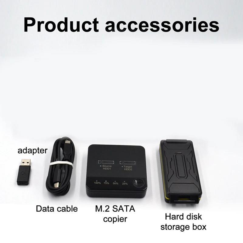 1 Komplekt Sülearvuti Raske Sukelduda Kasti Solid State Drive Baasi Kloon M2-HDD-SSD Lugeja - 4
