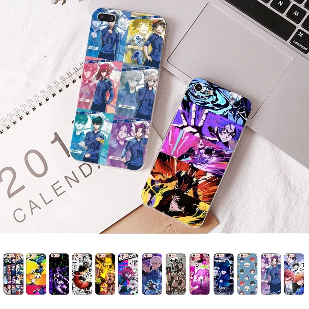 Anime Sinine Lukusta Telefon Case for iPhone 8 7 6 6S Pluss X SE 2020 XR, XS 14 11 12 13 Mini Pro Max Mobiil Juhul - 0