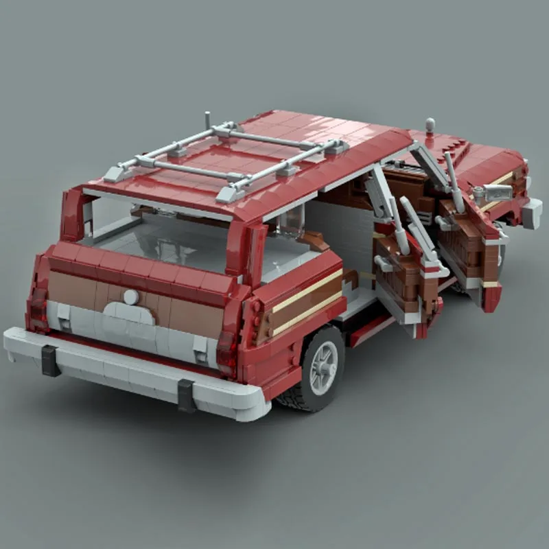 Uus MOC154446 Draama Breaking Bad Grand Wagoneer - Skyler White ' auto Mudeli Tehnilised ehitusplokk Mänguasjad Poistele Sünnipäeva Kingitused - 3