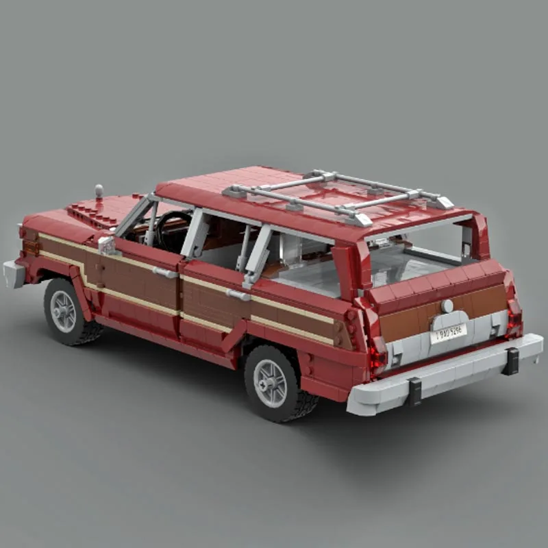 Uus MOC154446 Draama Breaking Bad Grand Wagoneer - Skyler White ' auto Mudeli Tehnilised ehitusplokk Mänguasjad Poistele Sünnipäeva Kingitused - 4