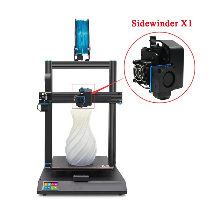 Näiteks Suurtükiväe all-In-One Ühe Ekstruuderis Kit Asendamine Väljapressimist Komplekt Sidewinder SW-X1 3D Printer Varuosad - 3