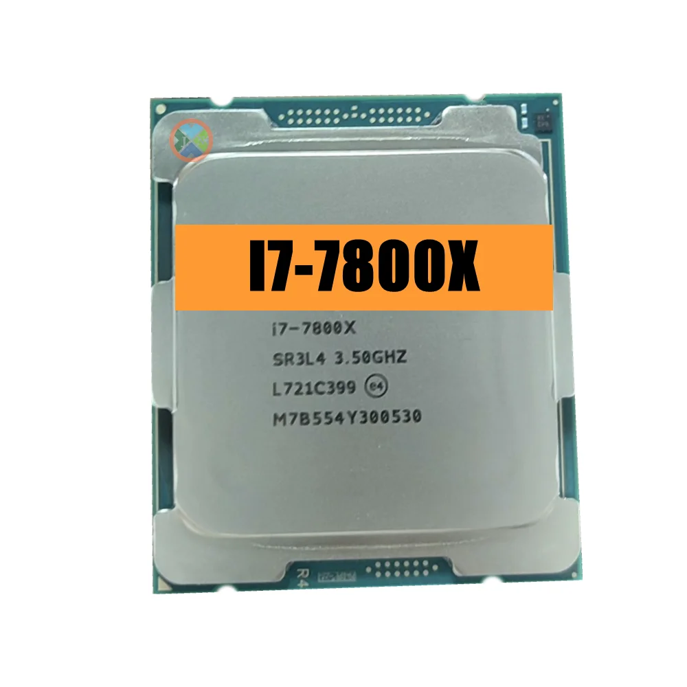 Core I7-7800X CPU 14 nm, 6-Südamikud 12-Niidid 3.5 GHz 8.25 MB TDP 140W I7 7800X Protsessor LGA2066 Tasuta Shipping - 0